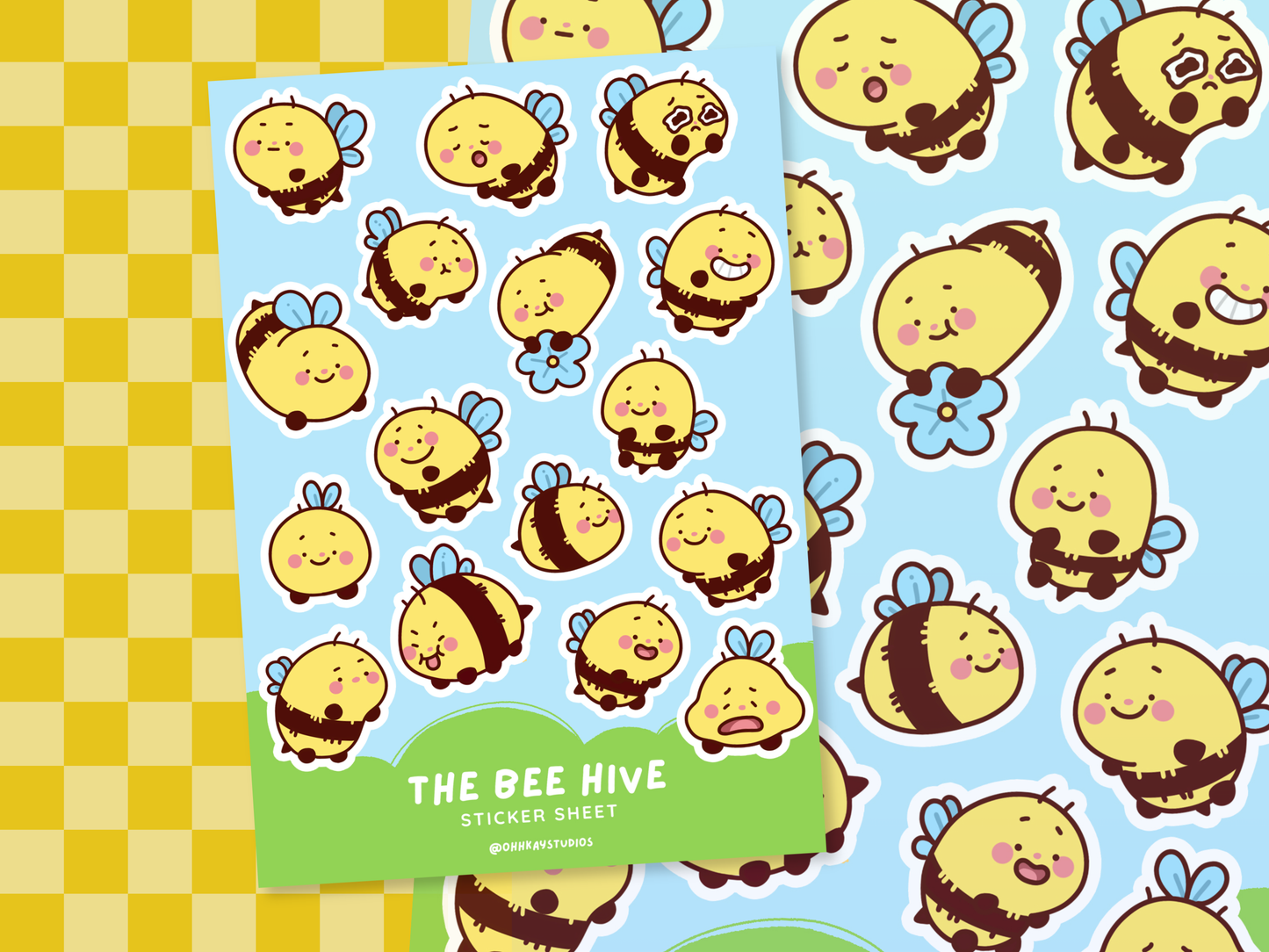 The Bee Hive Sticker Sheet