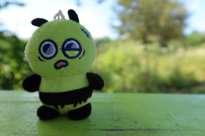 Zombie Bee Plush Keychain