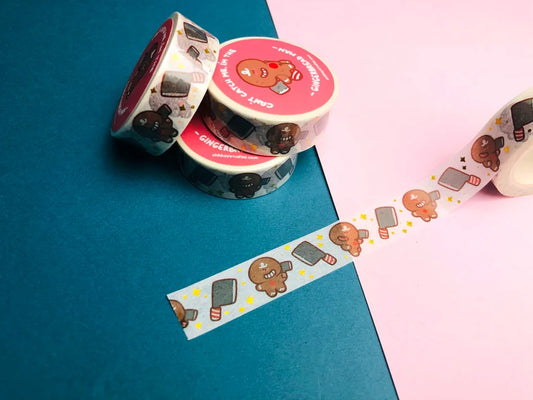 Evil Gingerbread Man Washi Tape