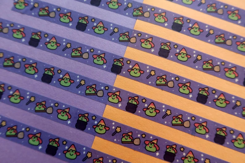 Froggy Witch Washi Tape